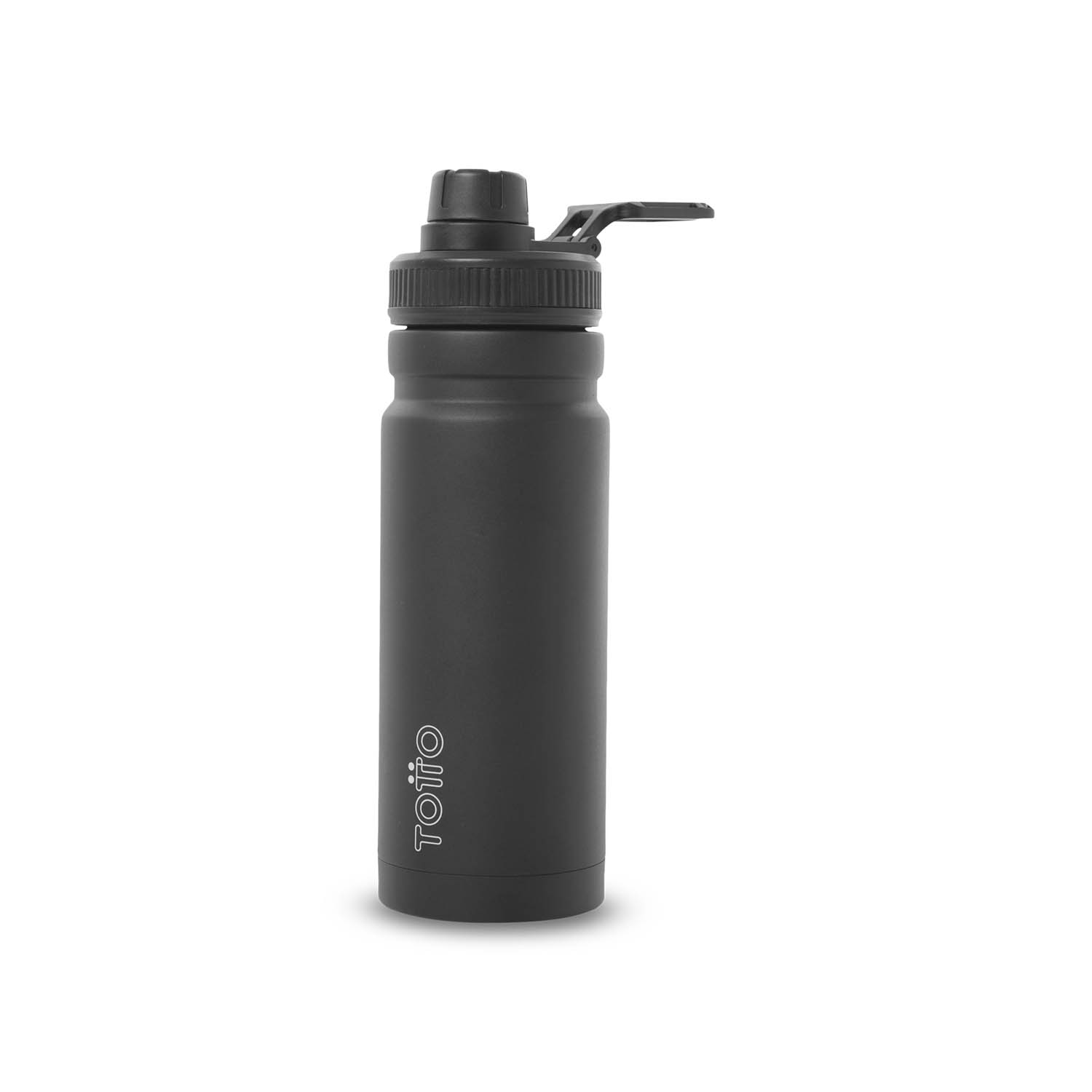 Garrafa Totto Jettes com Capacidade de 0.55l Preto-2