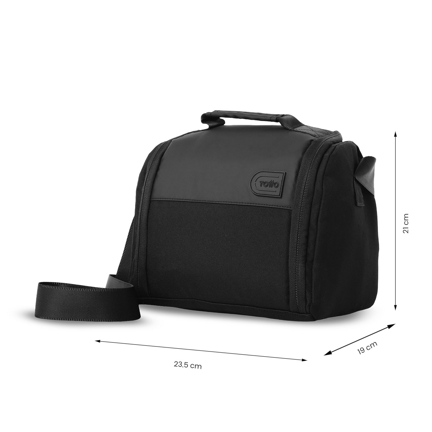 Lancheira Totto Steif Preto-5
