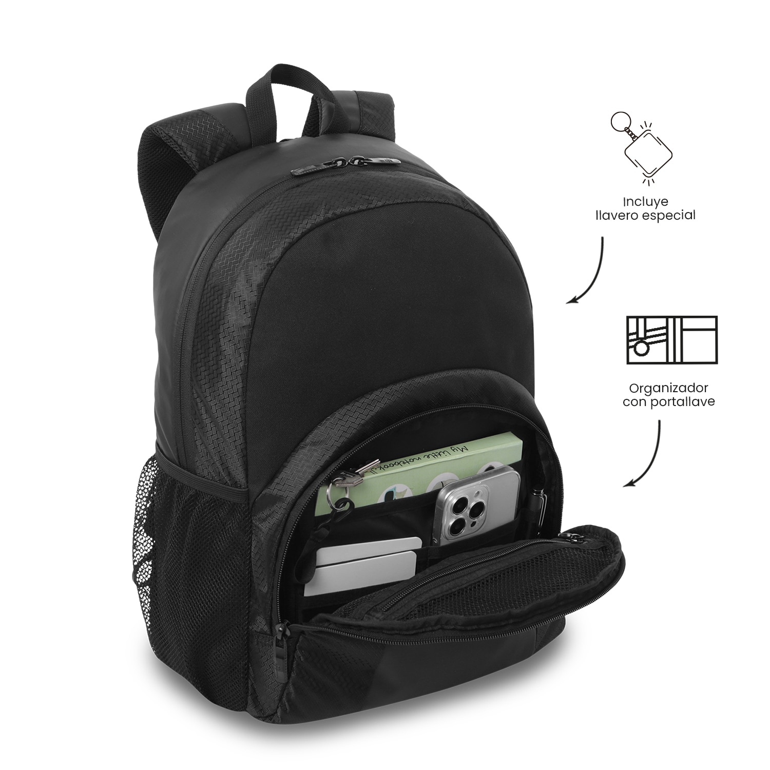 Mochila Executiva Totto Teck 3.0 M Preto-7