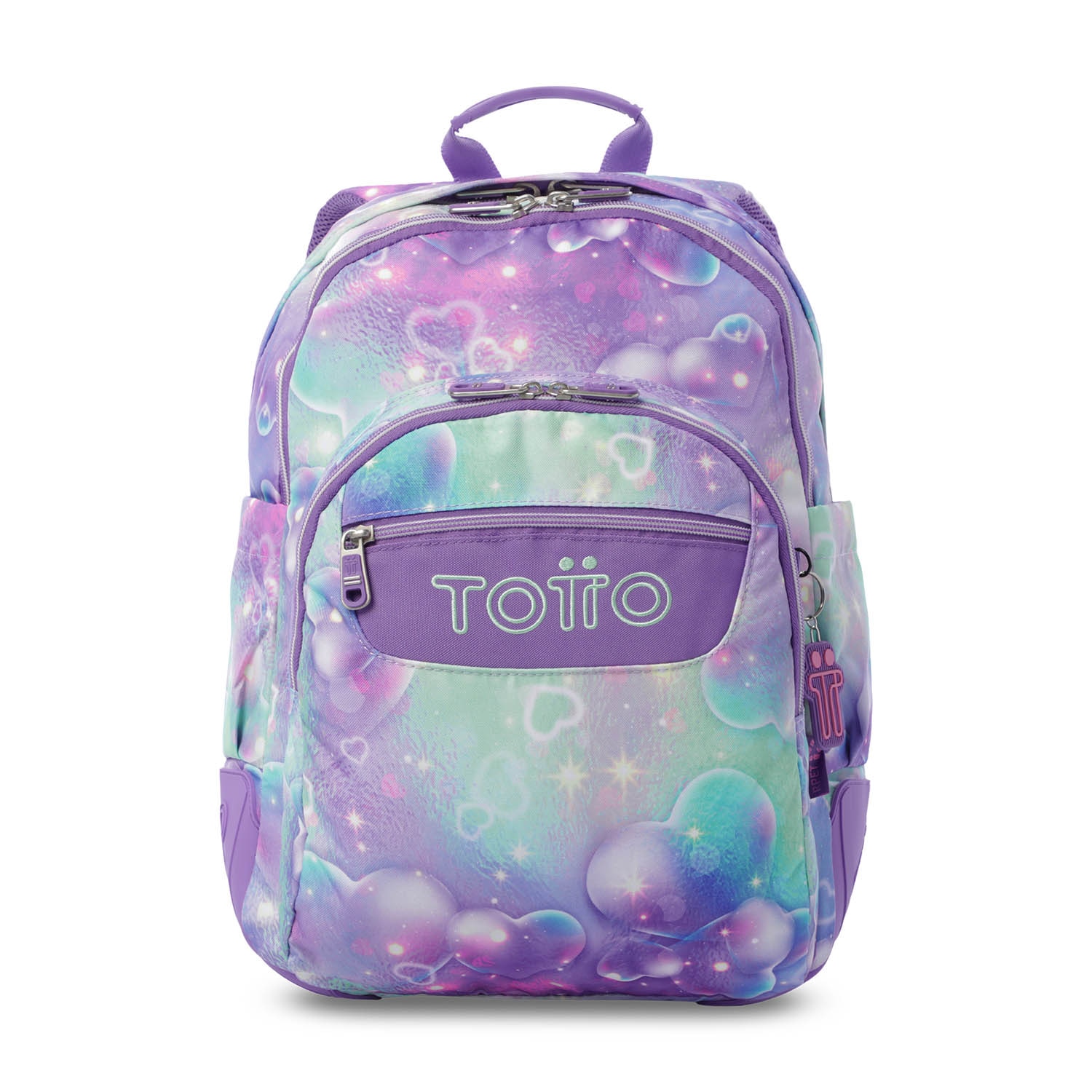 Mochila Escolar Totto Rayol Roxo-2