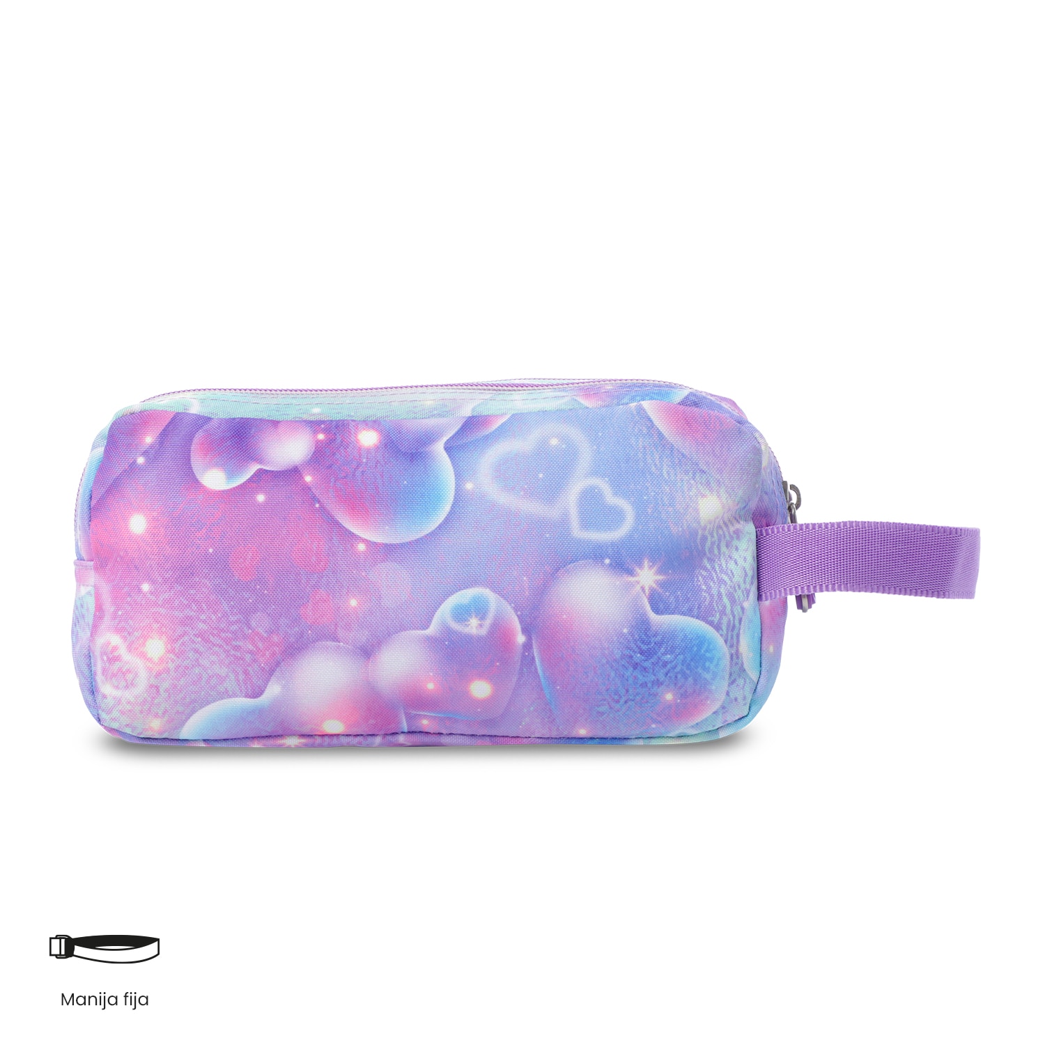 Estojo Escolar Totto Agapec com 3 Compartimentos Roxo-5