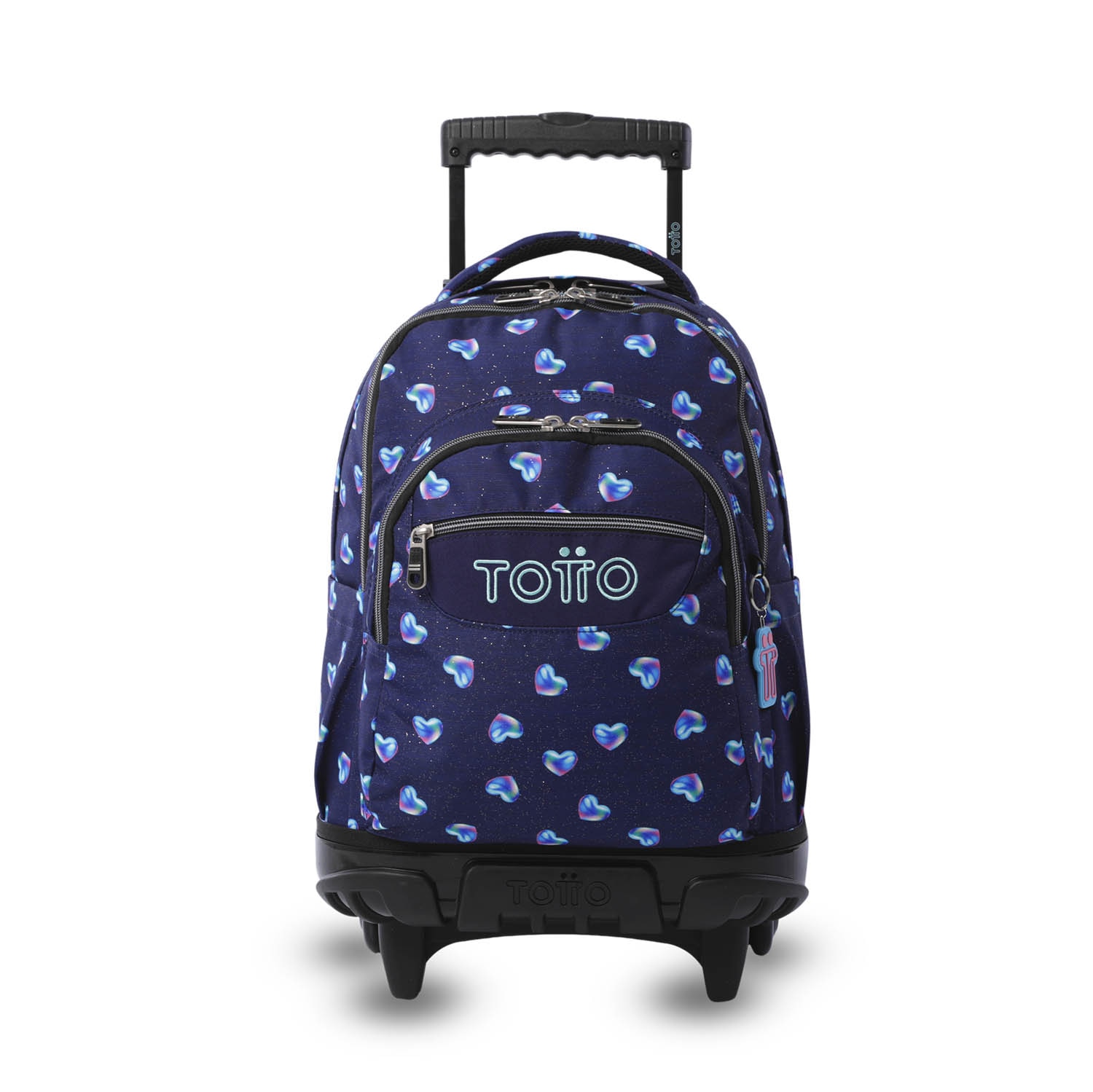 Imagem 0 de Mochila Escolar com Rodas Totto Renglones Glitter