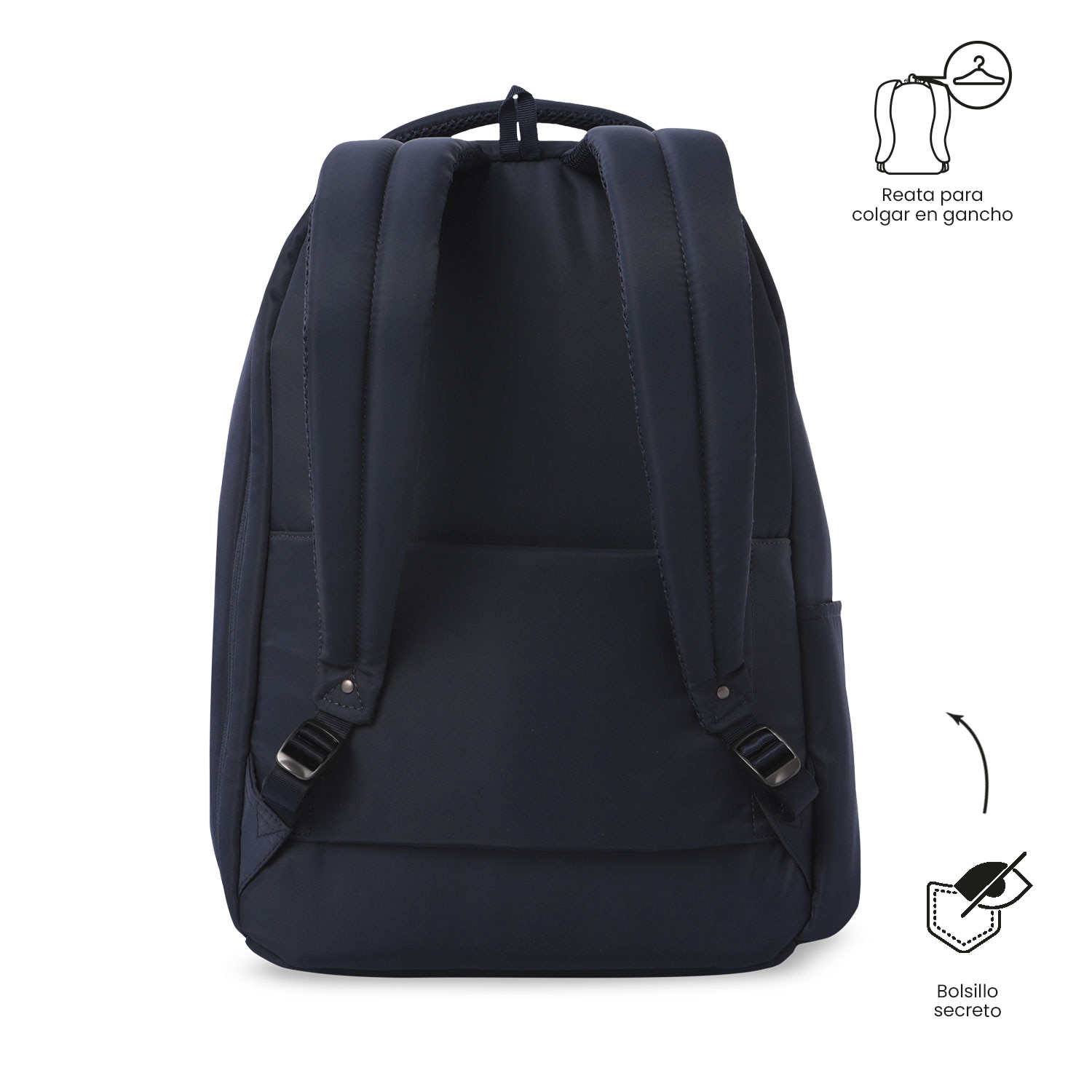 Mochila Executiva Totto Adelaide 2 2.0 Azul-5