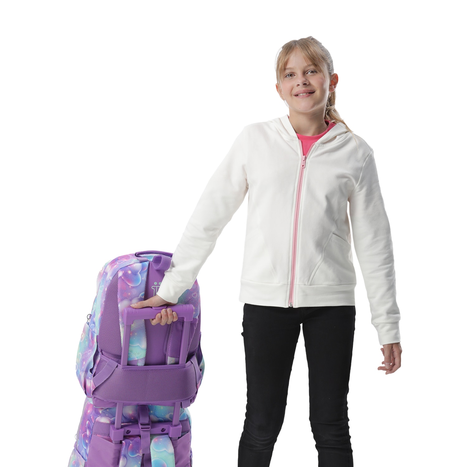 Mochila Escolar Totto Acuareles Roxo-8
