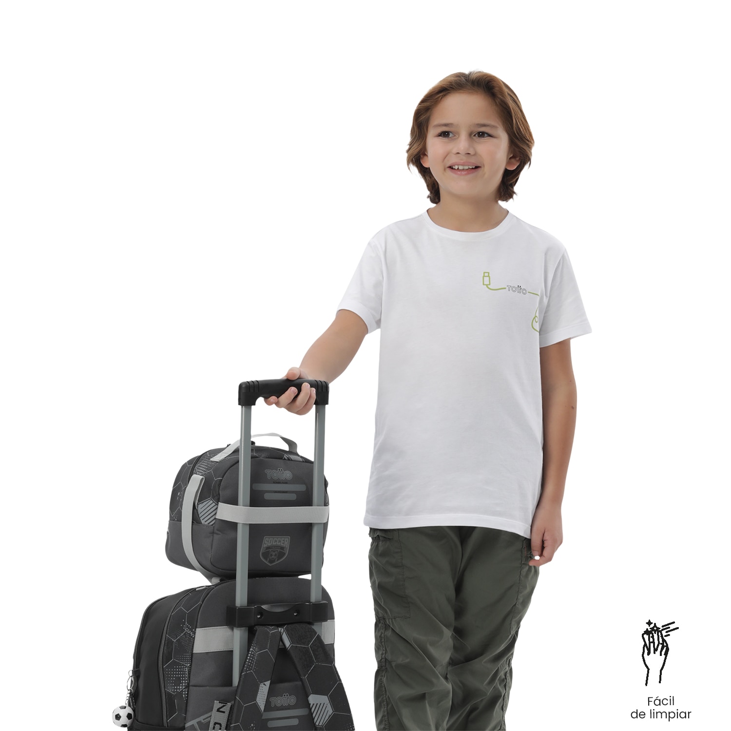 Porta-merenda Infantil Totto Champion Preto-7