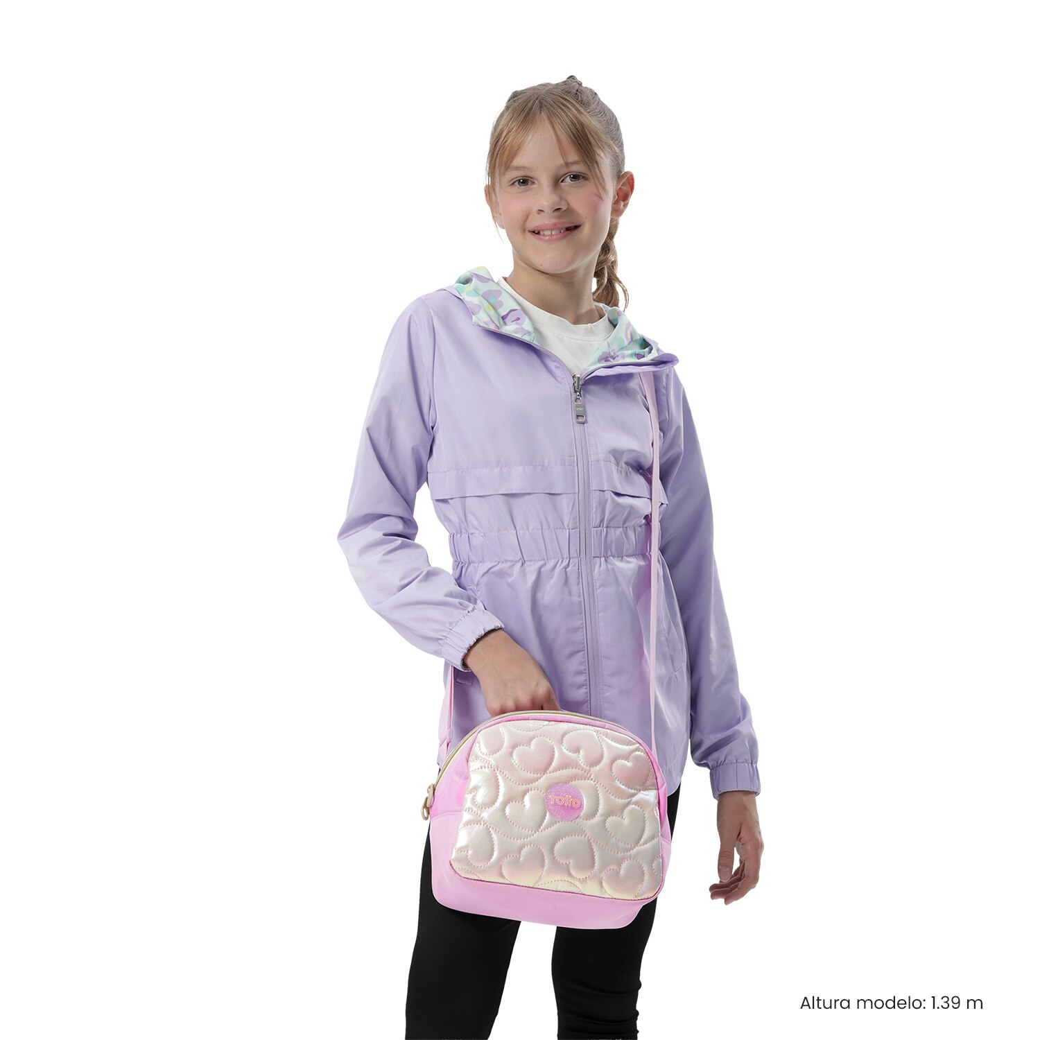 Lancheira Infantil Totto Unicorn Kisses Rosa-3
