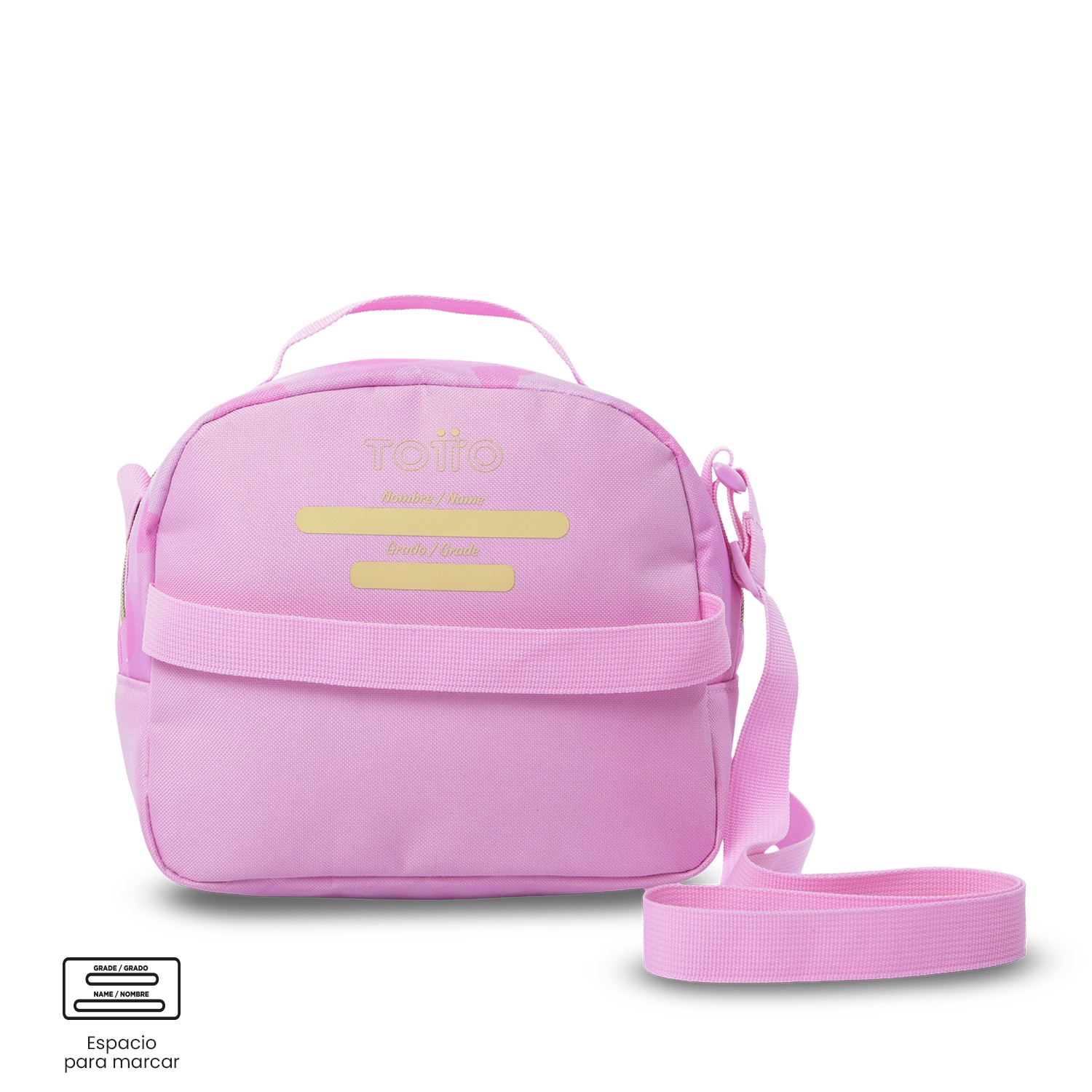 Lancheira Infantil Totto Unicorn Kisses Rosa-6