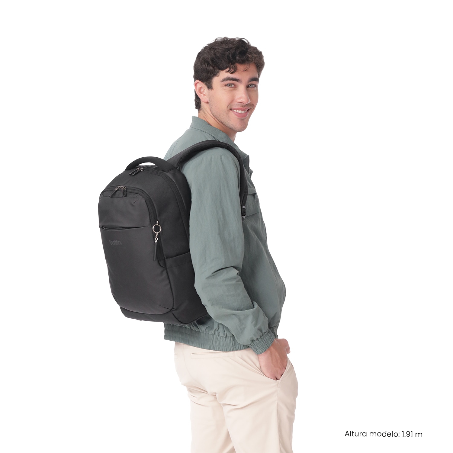 Mochila Executiva Totto Gtx M Preto-3