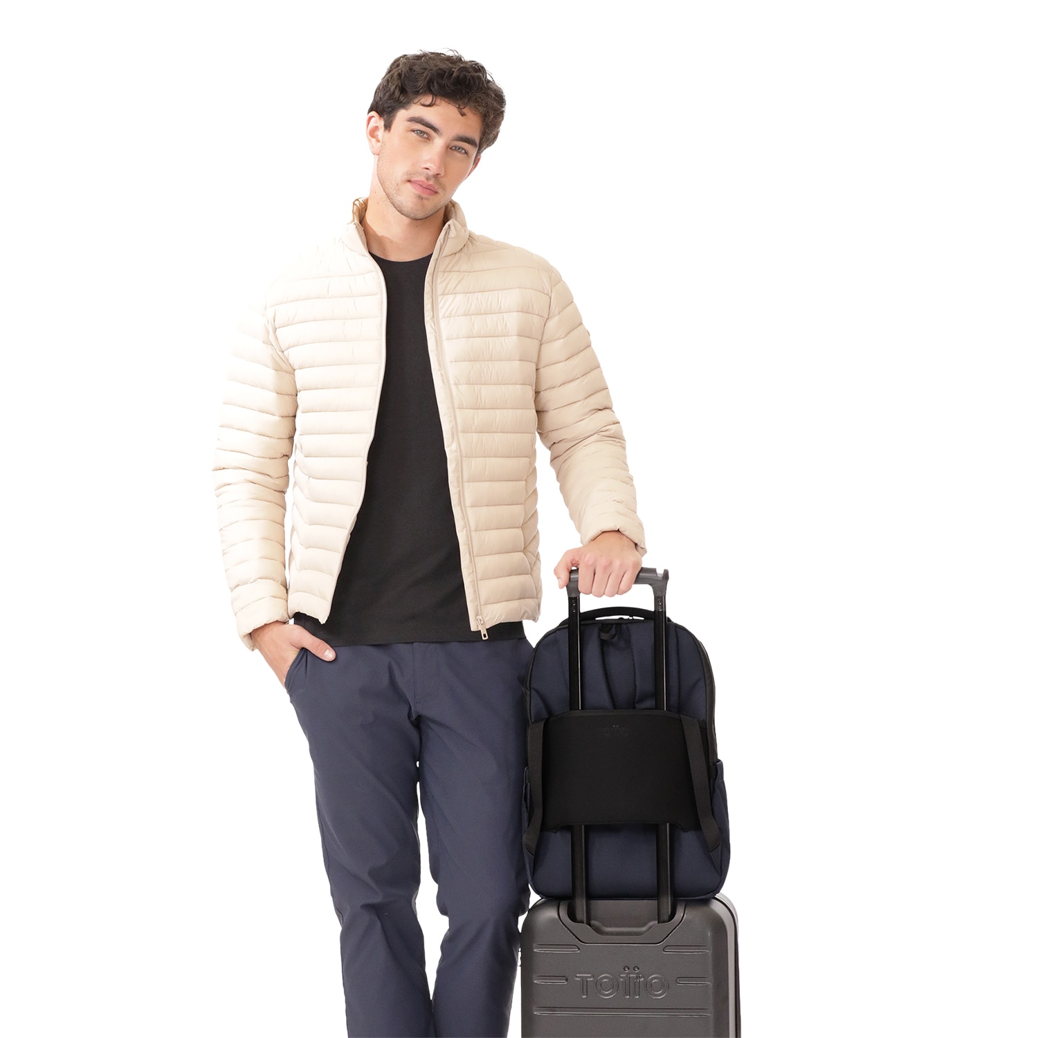 Mochila Executiva Totto Gtx M Azul-6