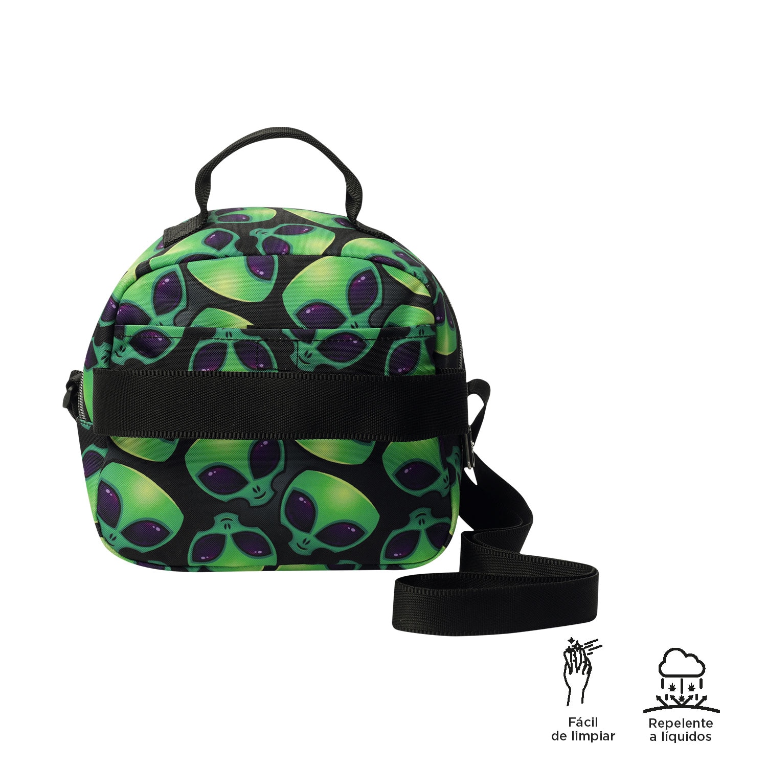 Lancheira Escolar Juvenil Borrador Marca Totto Multicolor-5