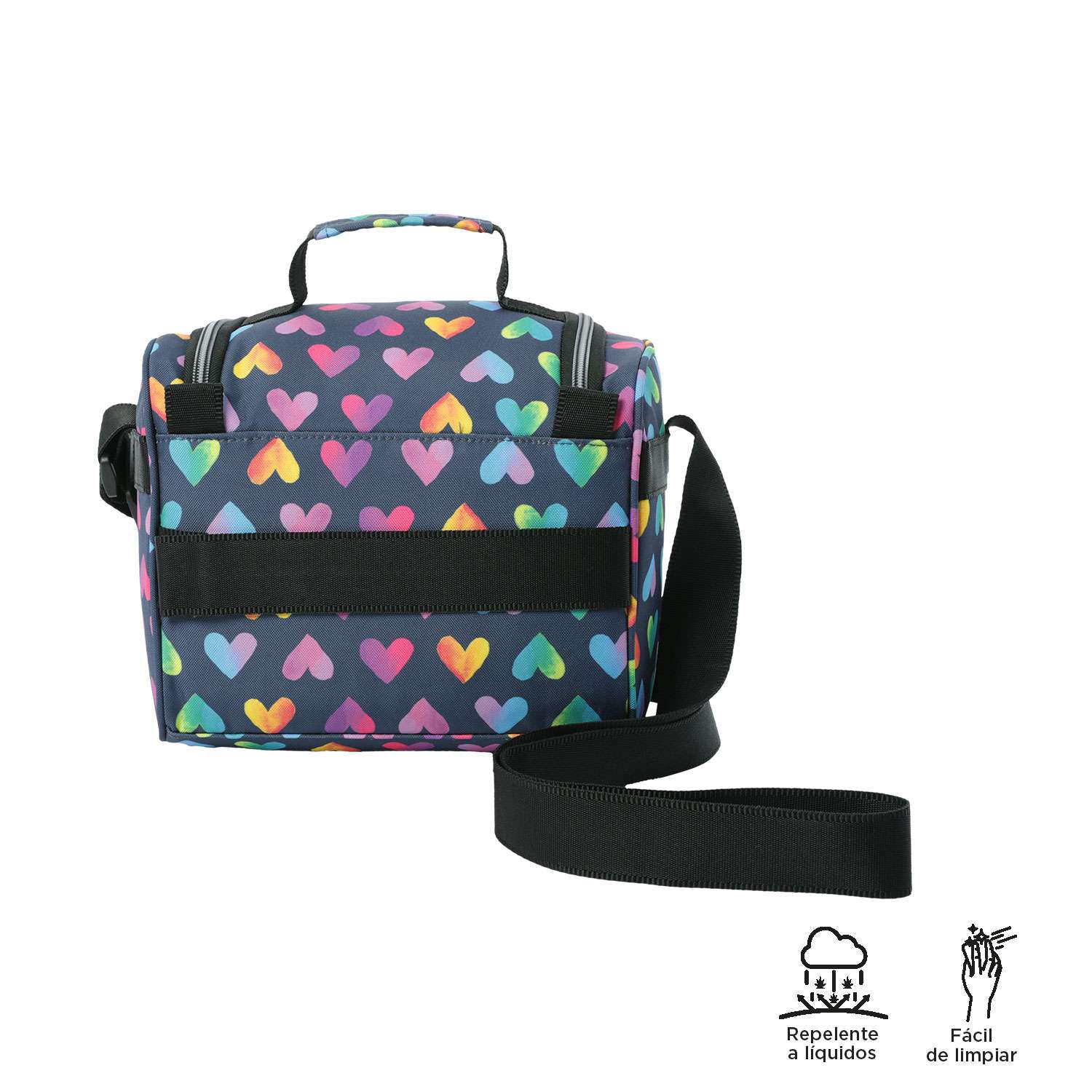 Lancheira Escolar Juvenil Pizarra Marca Totto Multicolor-3