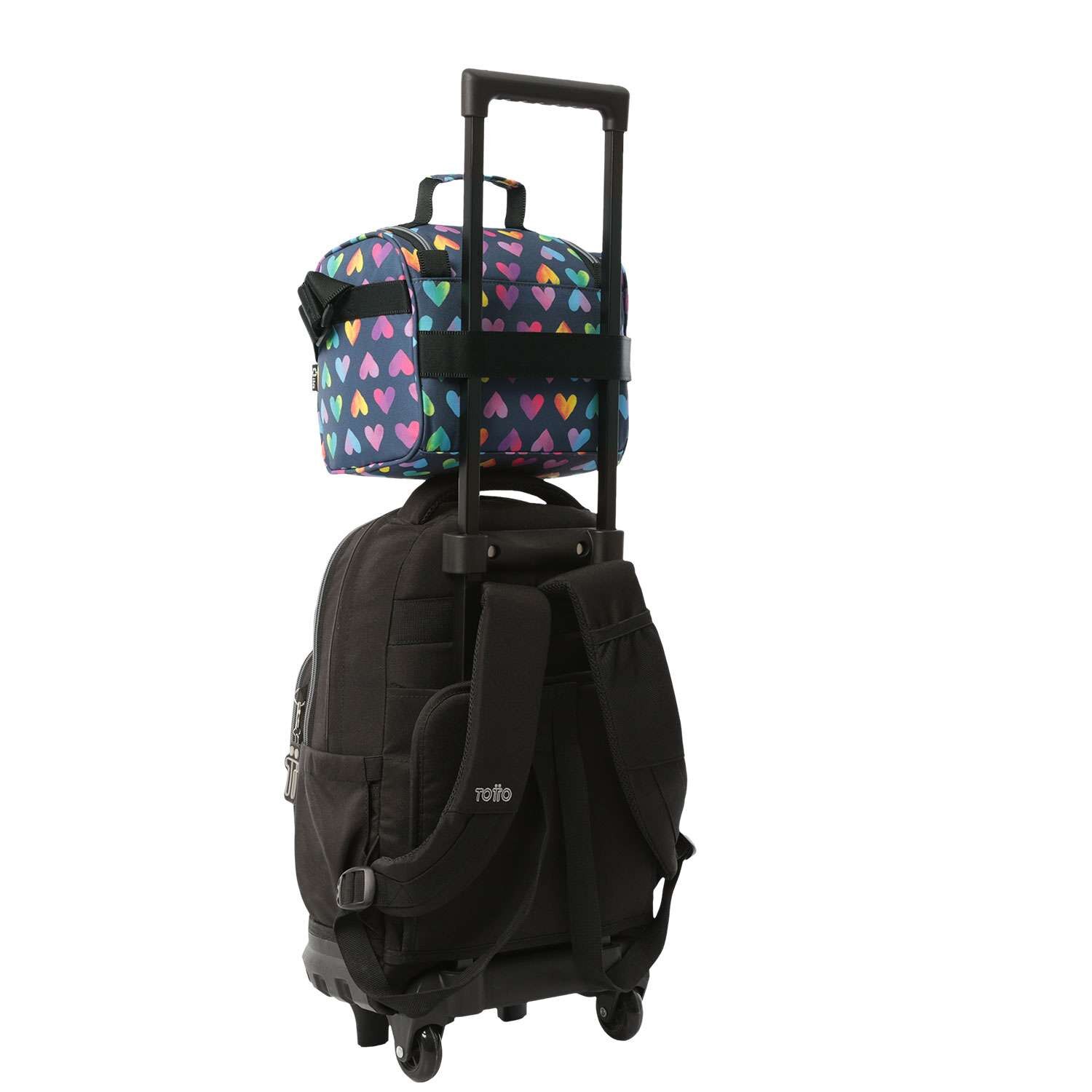 Lancheira Escolar Juvenil Pizarra Marca Totto Multicolor-4