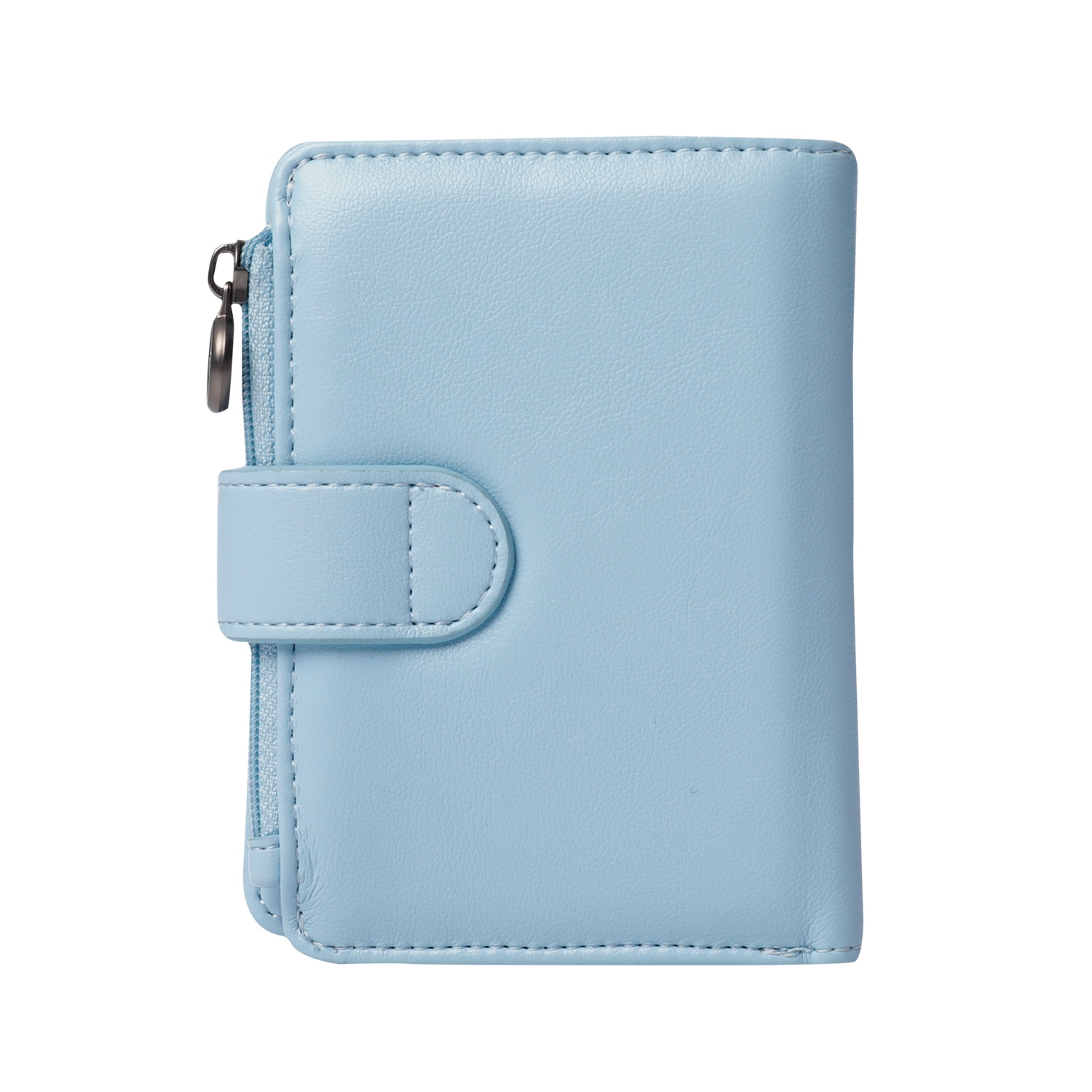 Carteira Totto Style Dull com Proteção Rfid e Bolso Porta-moedas Azul-claro-6