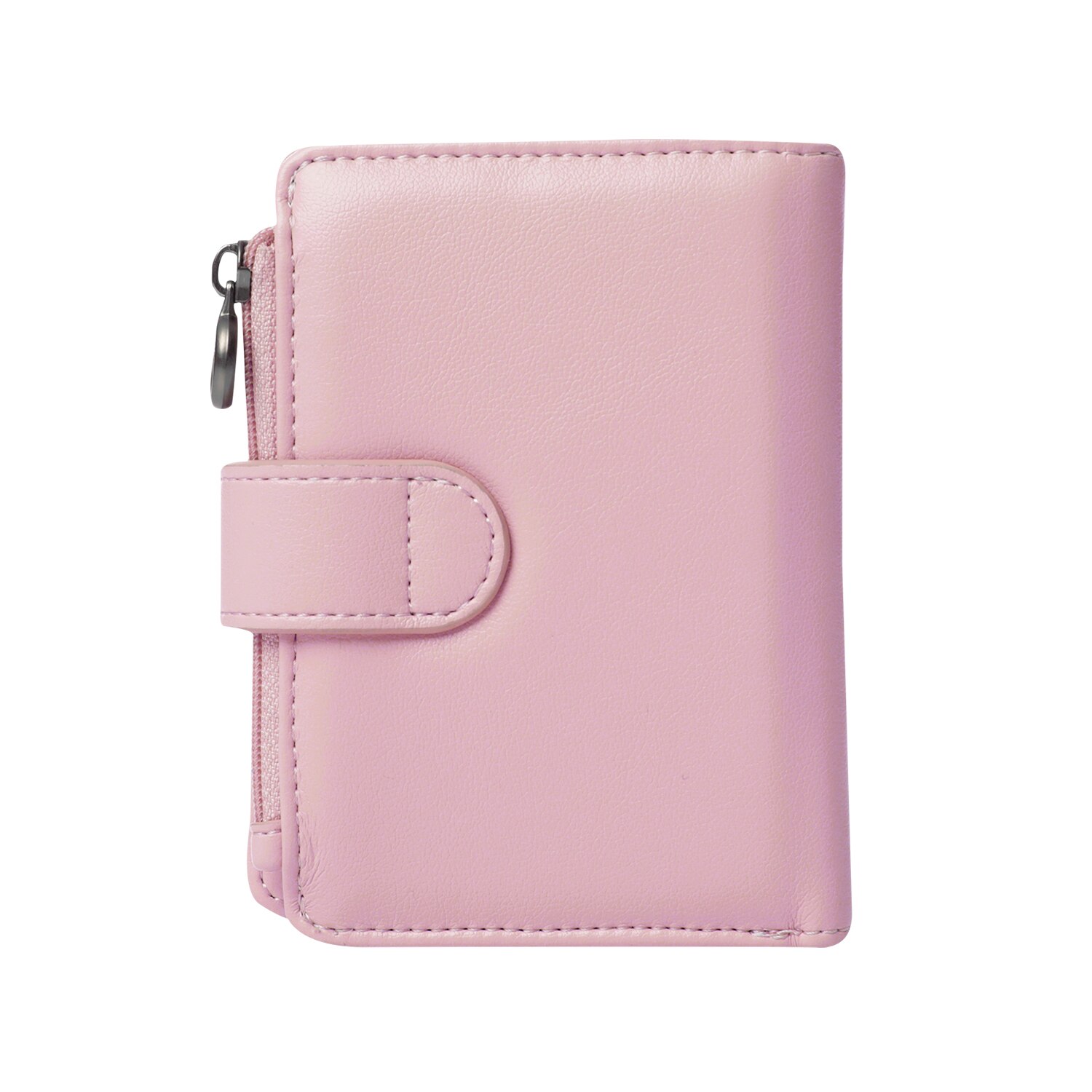 Carteira Totto Style Dull com Proteção Rfid e Bolso Porta-moedas Lilás-6