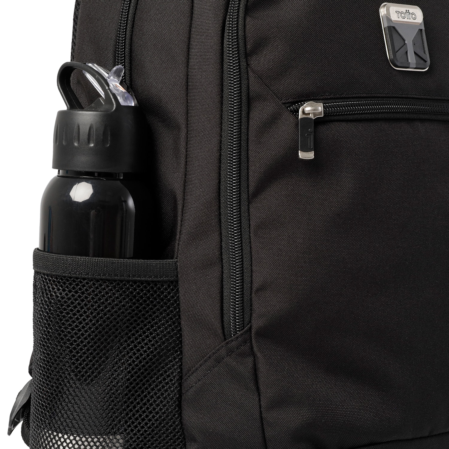 Mochila Executiva Totto Ribbony Preto-8
