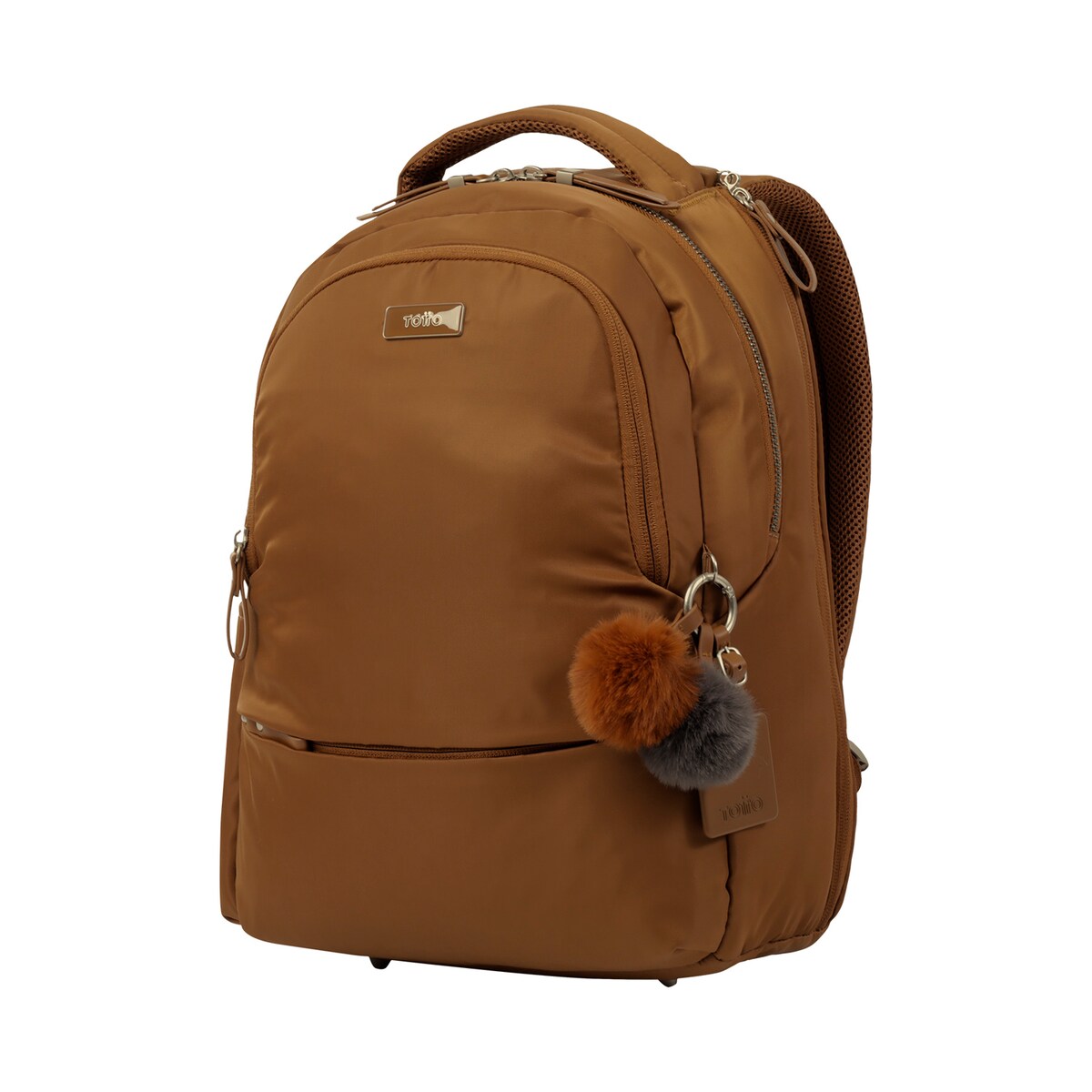 Mochila Escritorio Adelaide 2 Marca Totto Beige Bege-2
