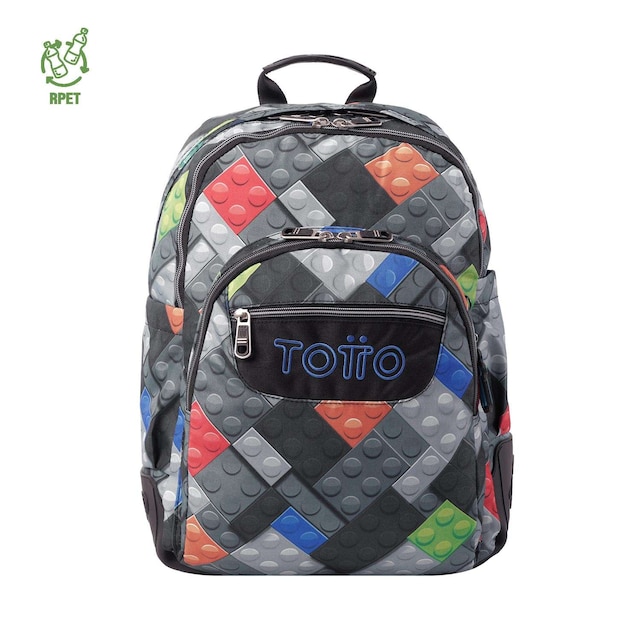 Imagem 0 de Mochila Escolar 8 a 12 Rayol Marca Totto