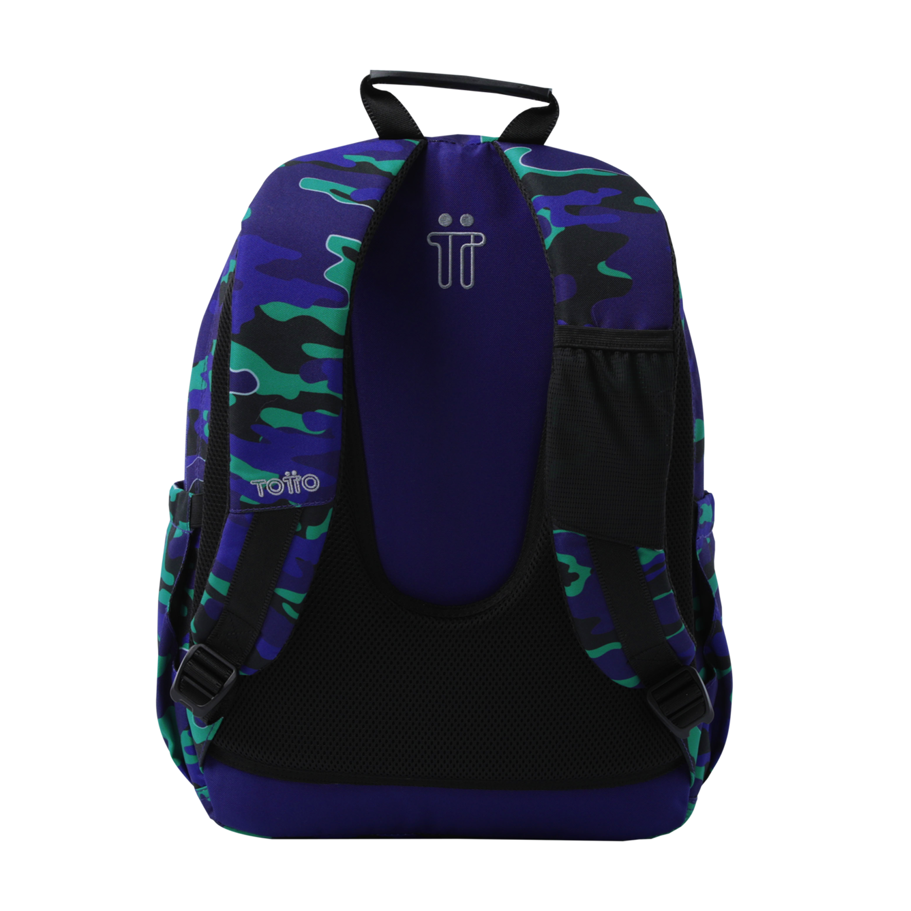 Mochila escolar tamanho L modelo acuarela para 8 a 12 anos Azul-4