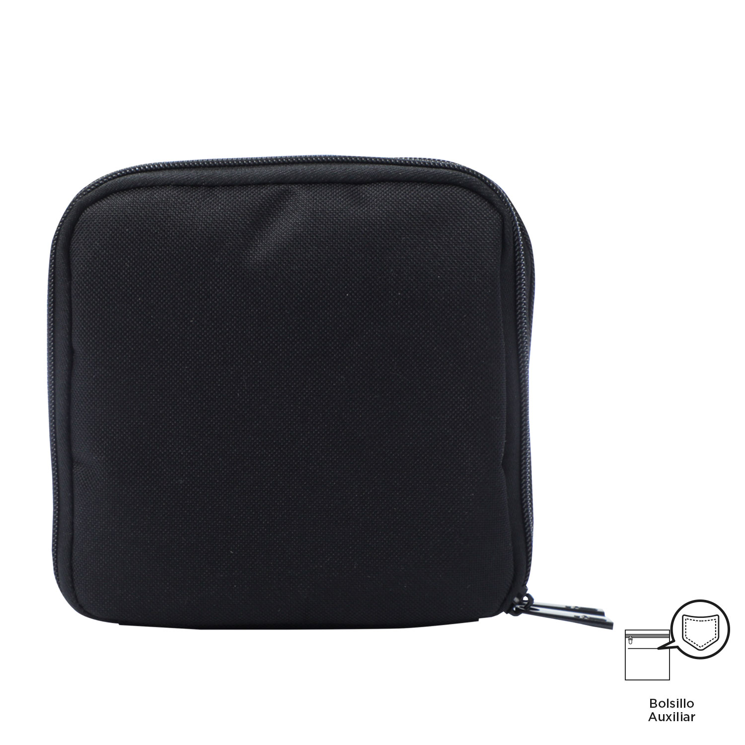 Organizador Tecnologia Totto Practy com Bolso Auxiliar e Bolso Duplo Preto-3