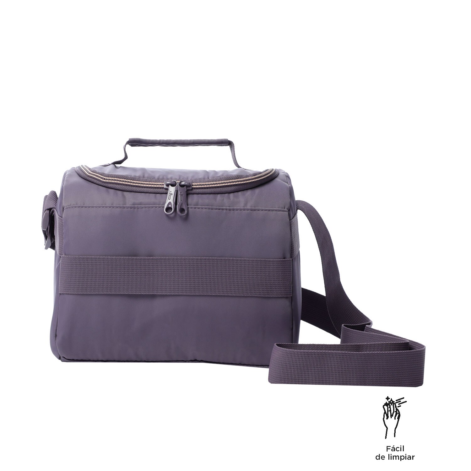 Lancheira Totto Tracer 2 de Formato Prático e de Design Funcional Roxo-4