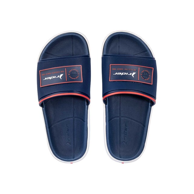Imagem 0 de Chinelo de Praia Block Slide Ad Branco