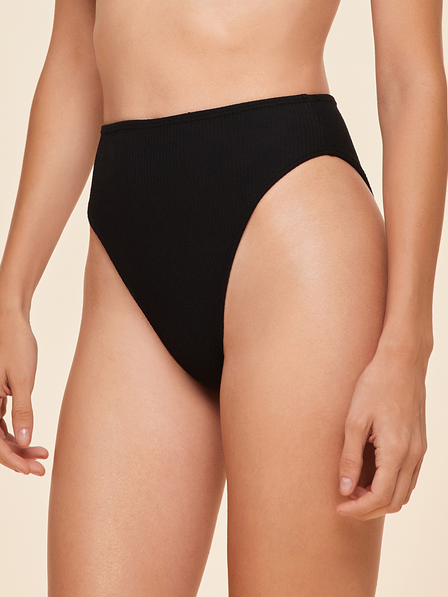 Tanga de Biquíni Raja Liso Cia Maritima Preto-2