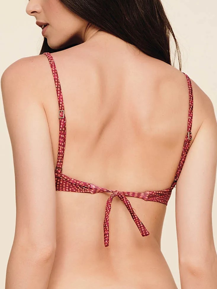 Top de Biquíni Sanur Cia Maritima Vermelho-3