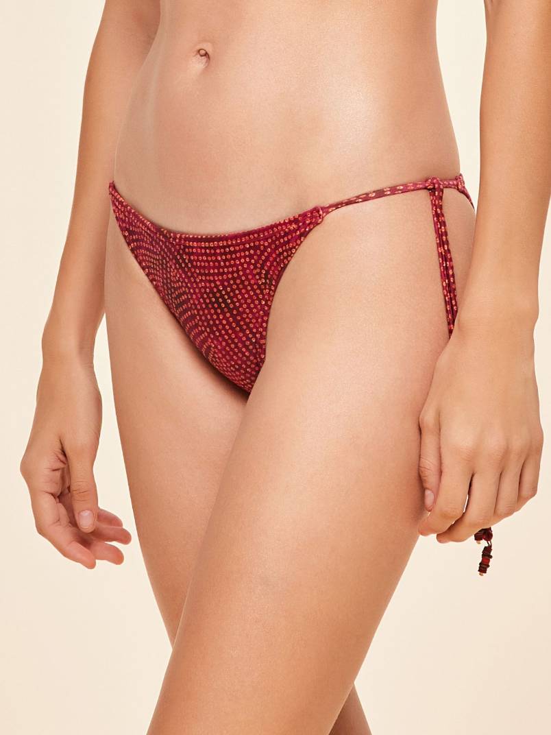 Tanga de Biquíni Sanur Cia Maritima Vermelho-2