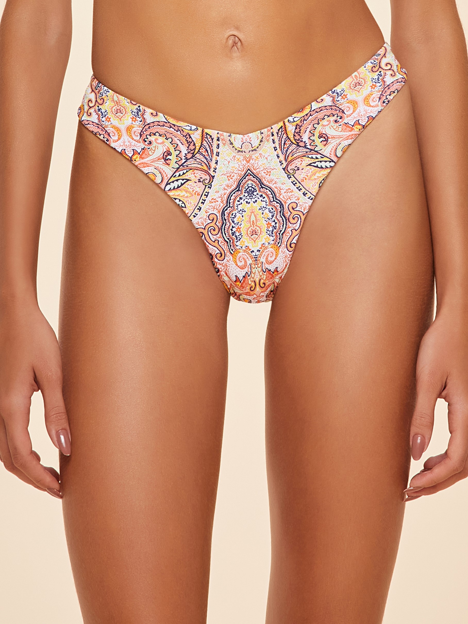Tanga de Biquíni Moa Cia Maritima Laranja-1