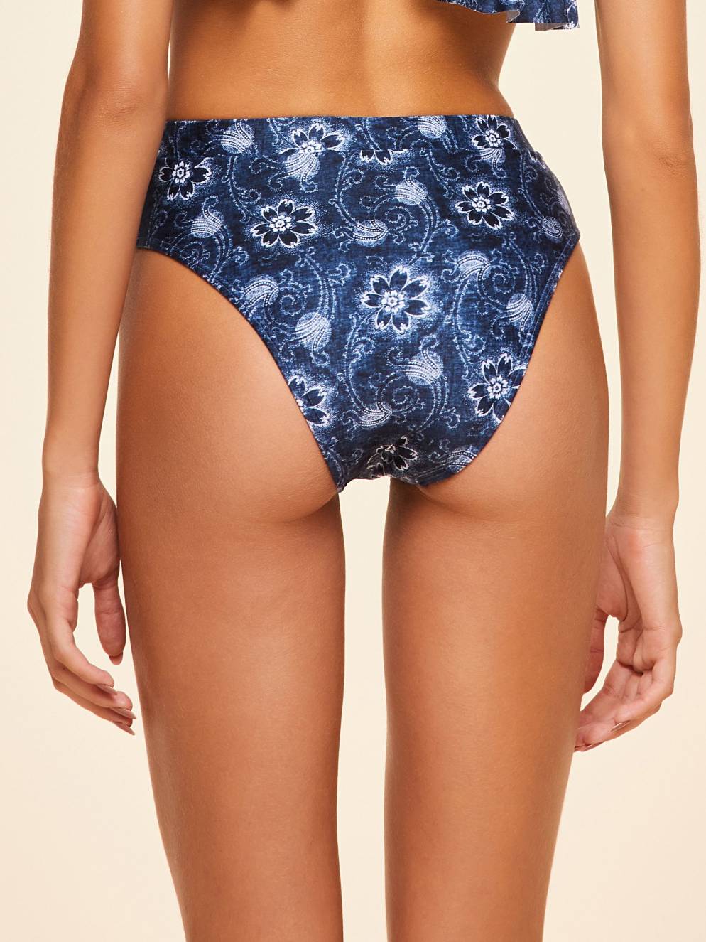 Tanga de Biquíni Java Cia Maritima Azul-3