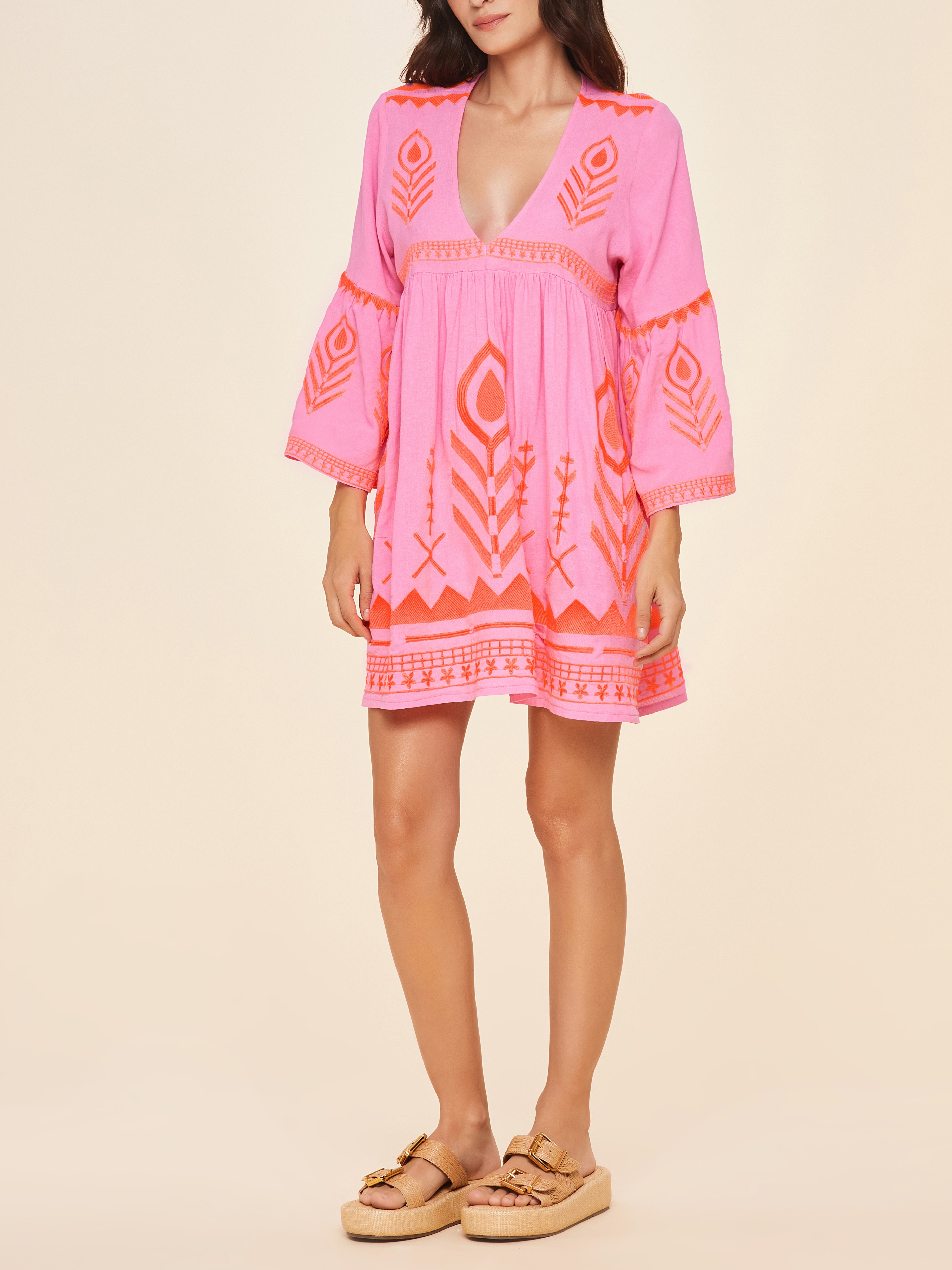Kaftan Kandara Cia Maritima Rosa-3
