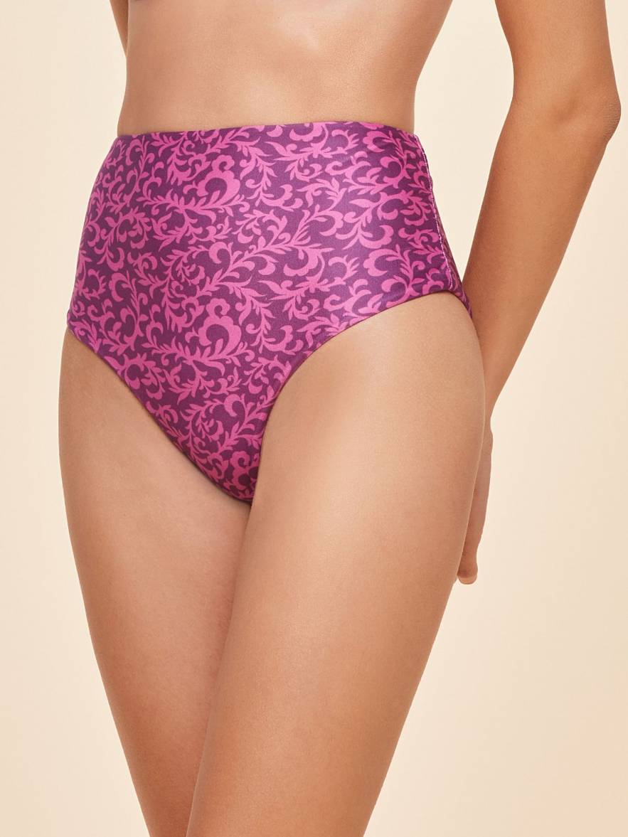 Tanga de Biquíni Lovina Cia Maritima Rosa-2