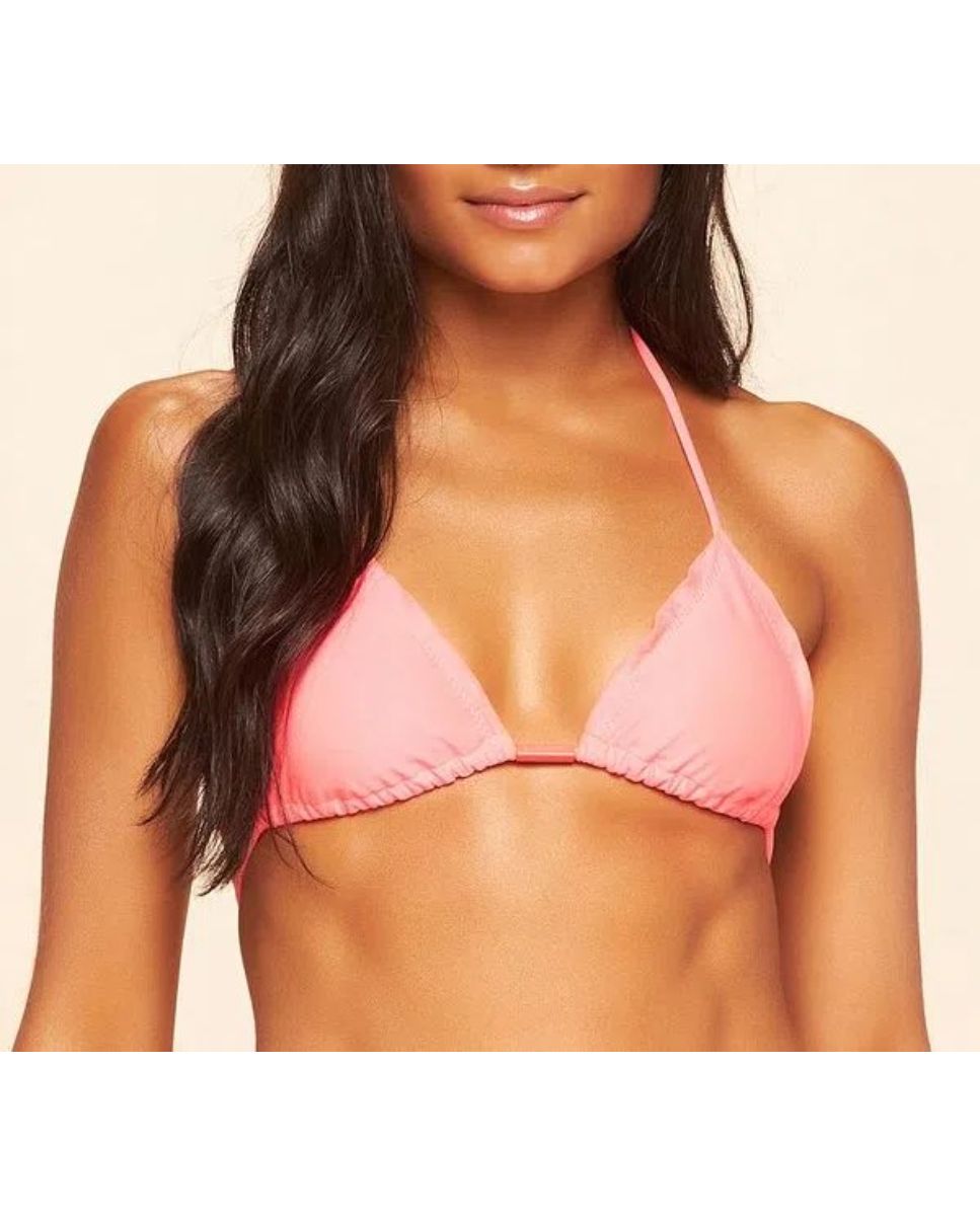 Imagem 0 de Top de Biquíni Lisos Coordenados Cia Maritima Rosa