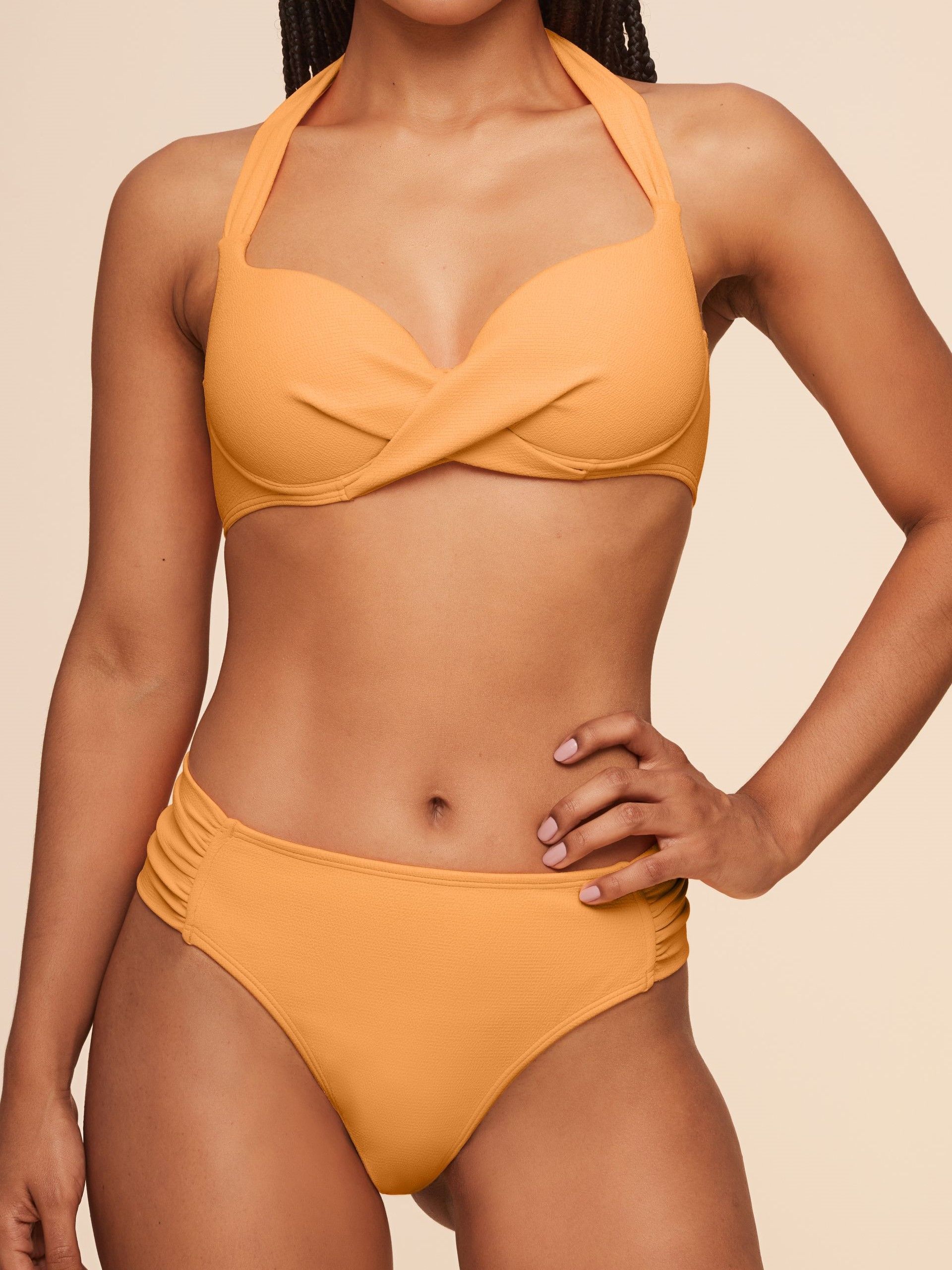 Biquíni Lisos Roots Água Doce Amarelo-1