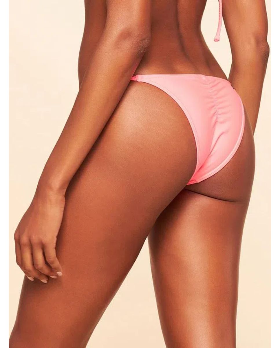 Tanga de Biquíni Lisos Coordenados Cia Maritima Rosa Rosa-2