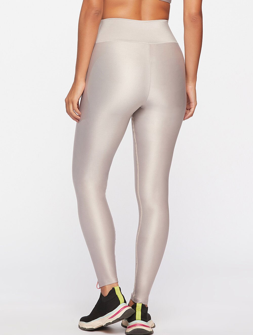 Leggings de Mulher Energy Cinza Cinzento-2