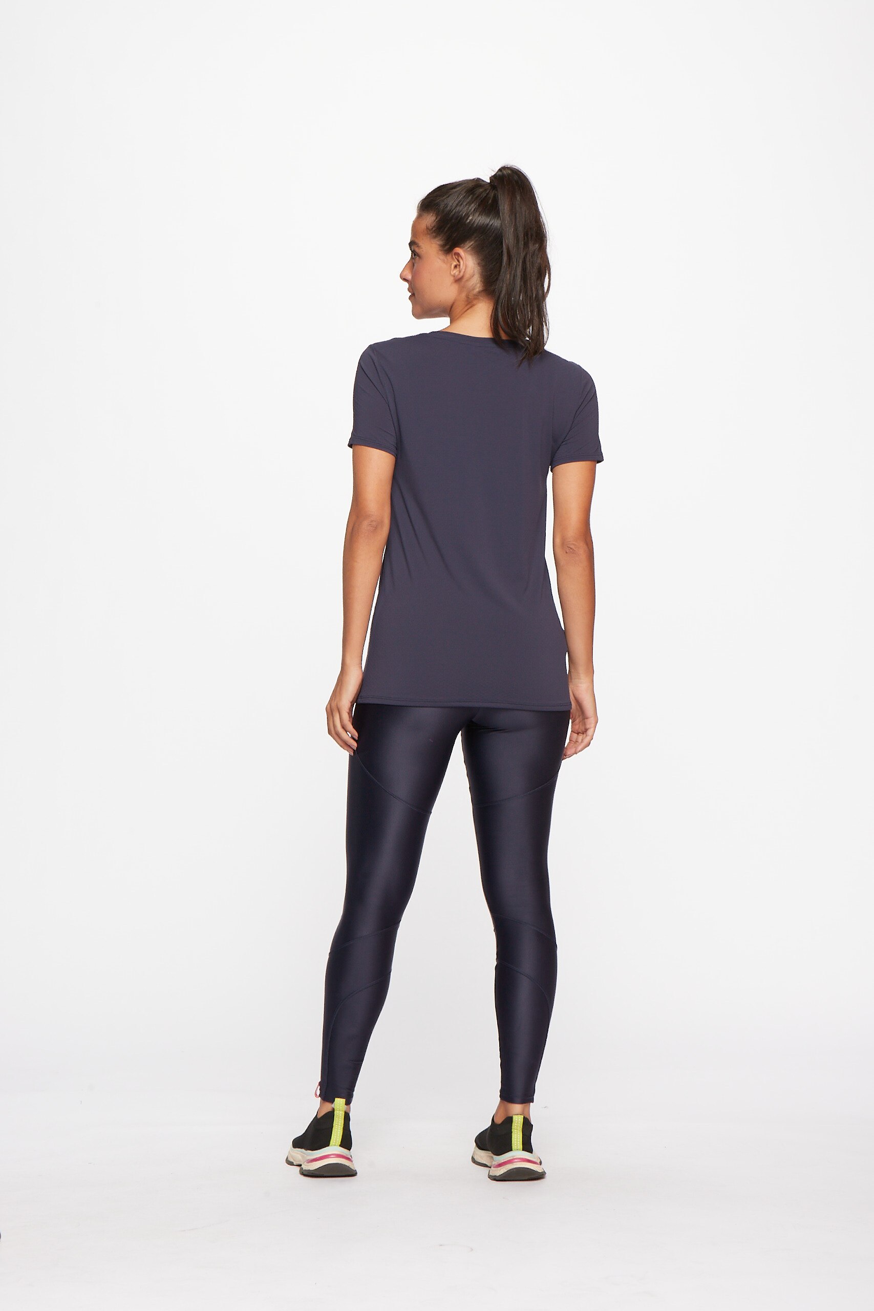 T-shirt Mulher Explosion Azul Azul-3