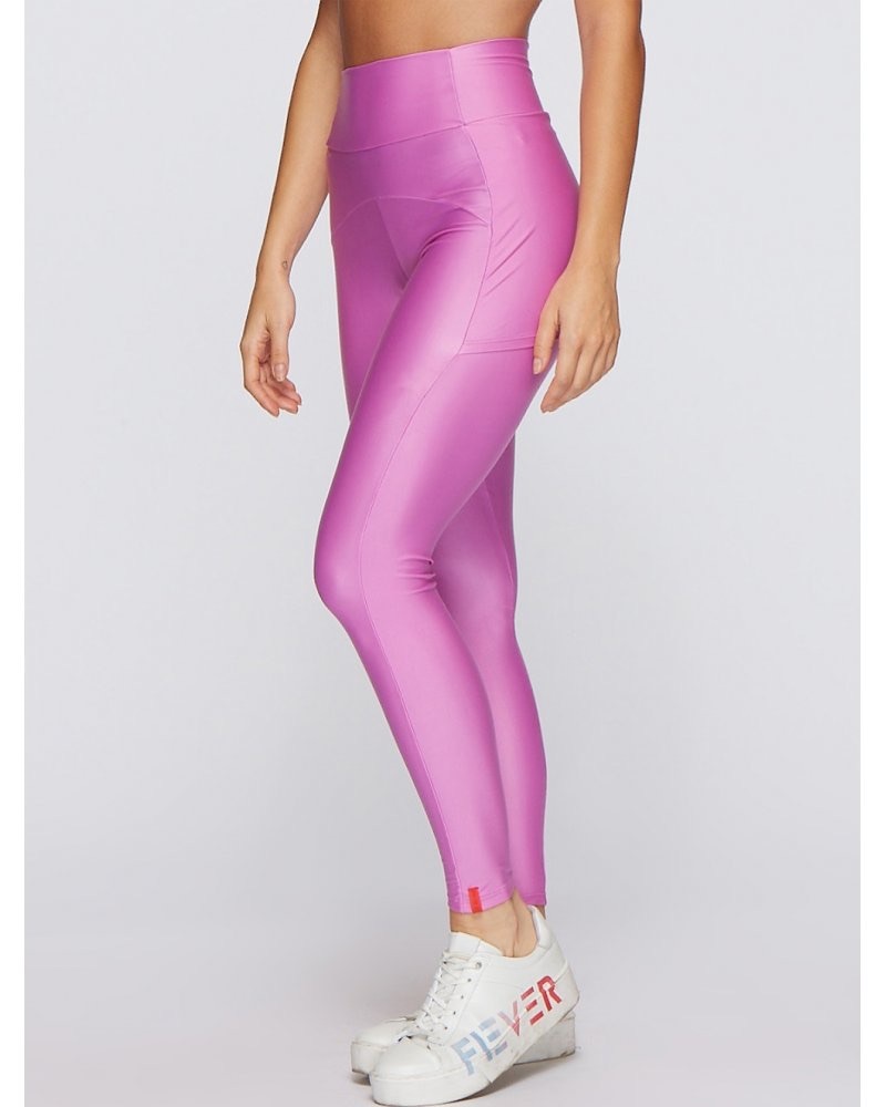 Leggings de Mulher Basic Rosa Rosa-3