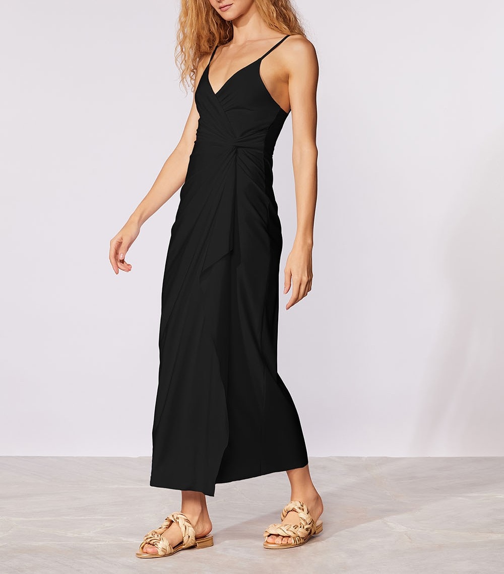 Vestido Lune Cia Maritima Preto-2