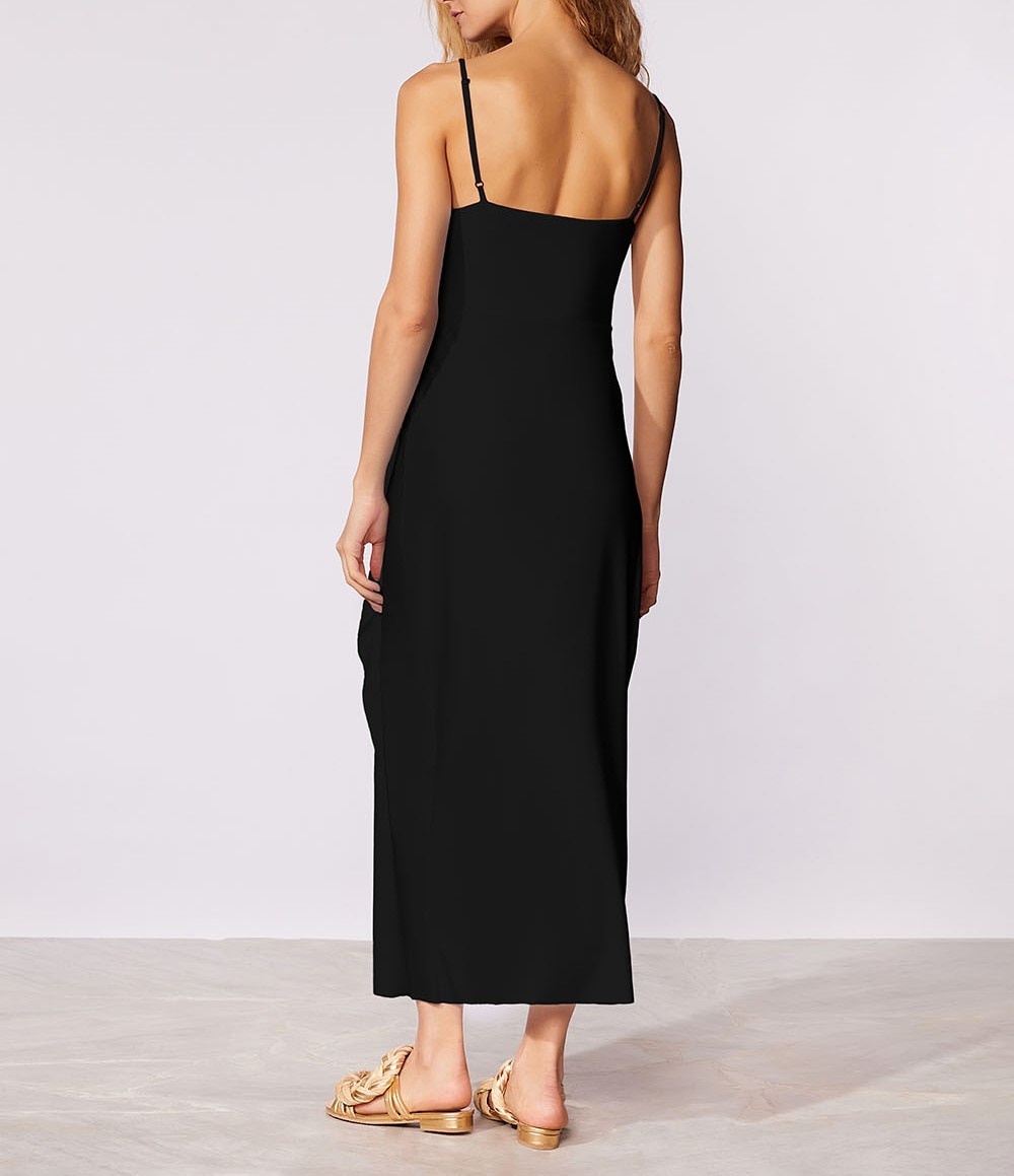 Vestido Lune Cia Maritima Preto-3