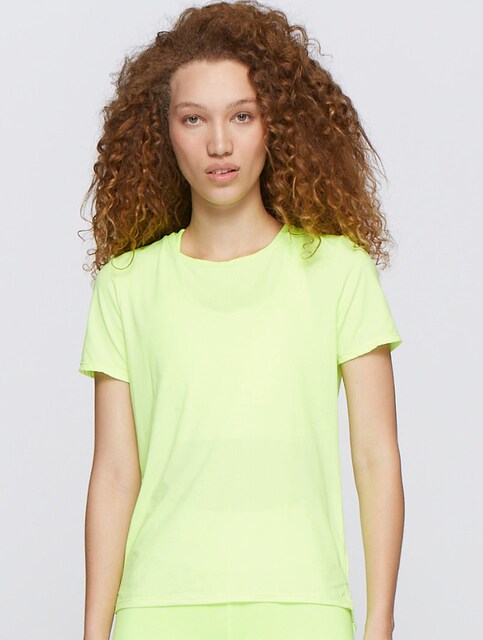 Imagem 0 de T-shirt Mulher Colorful Amarelo