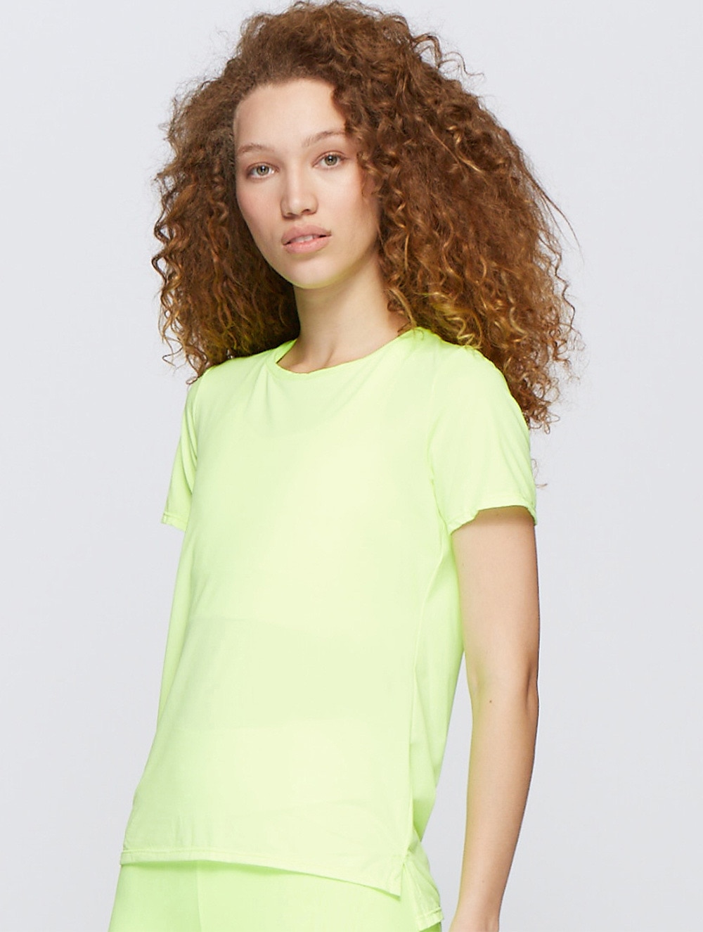 T-shirt Mulher Colorful Amarelo Amarelo-2