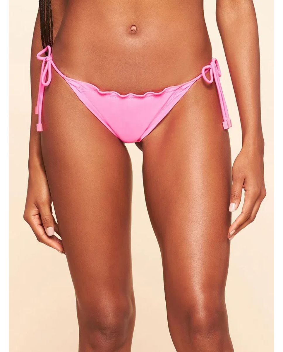 Tanga de Biquíni Lisos Coordenados Cia Maritima Rosa Rosa-1