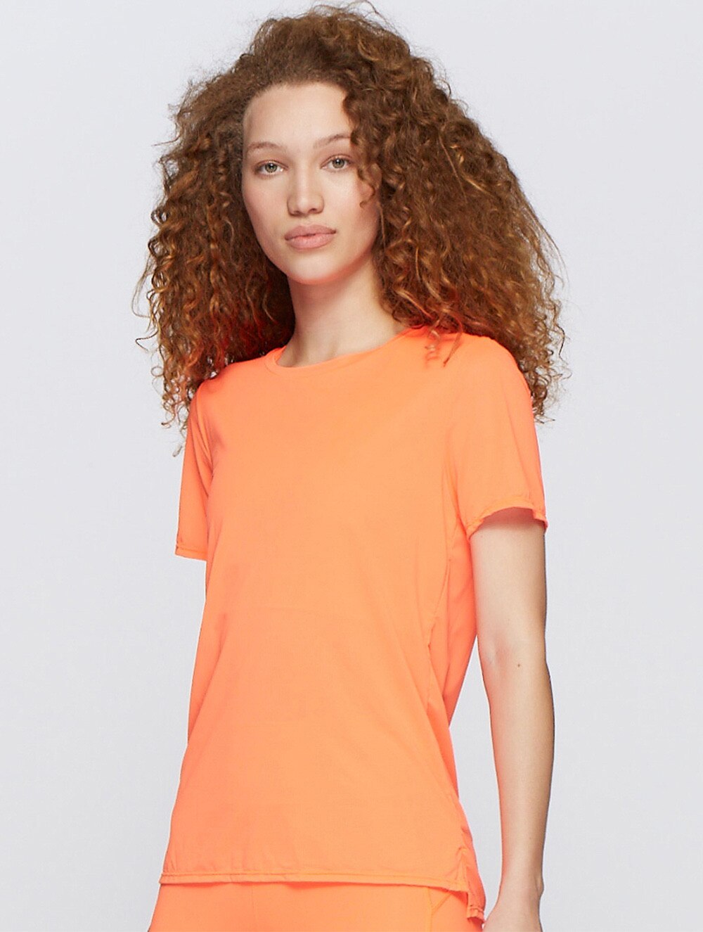 T-shirt Mulher Colorful Laranja Laranja-2