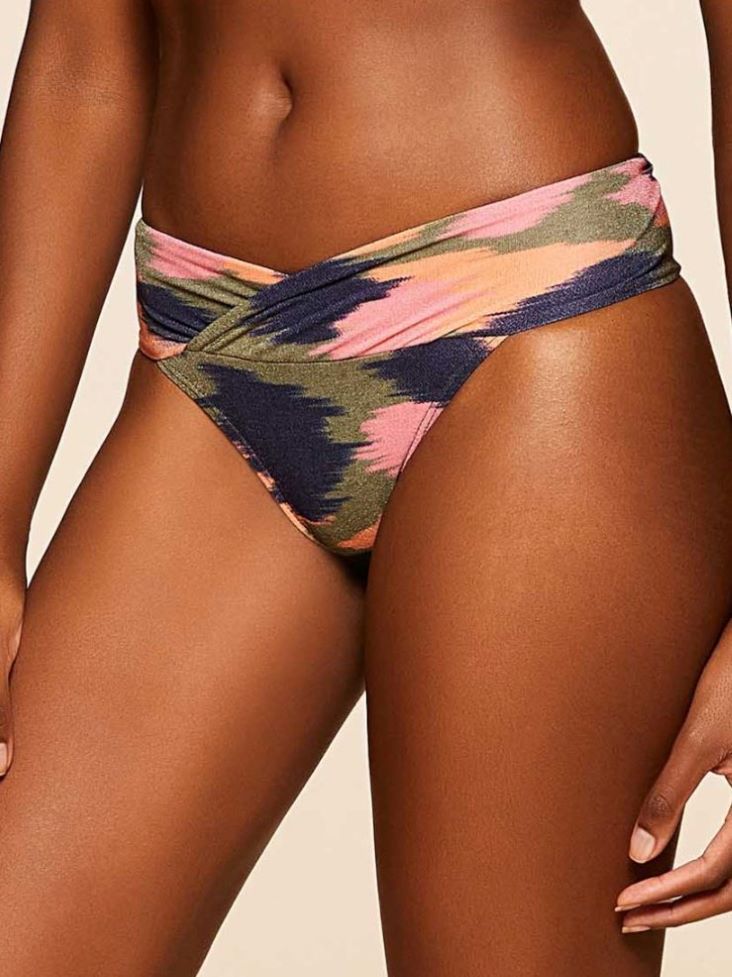 Tanga de Biquíni Del Toro Cia Maritima Verde-2