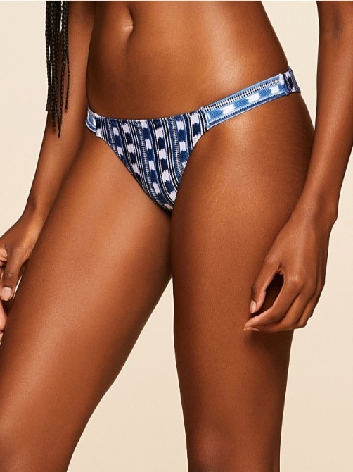 Tanga de Biquíni Montevideu Cia Maritima Azul-2
