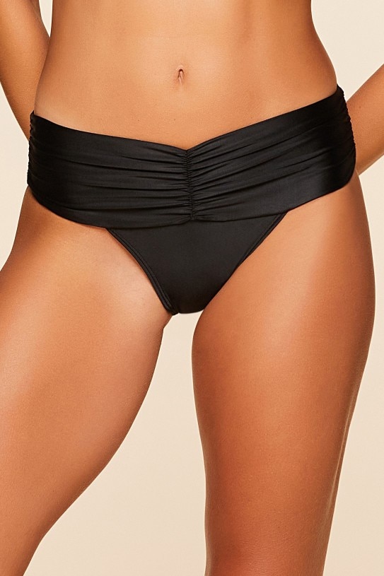 Tanga de Biquíni Lisa Cia Maritima Preto-1