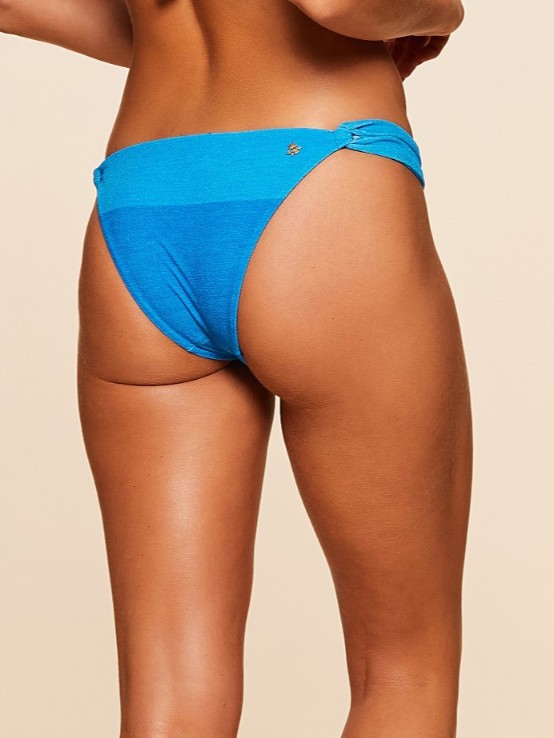 Tanga de Biquíni Punta Cia Maritima Azul-3