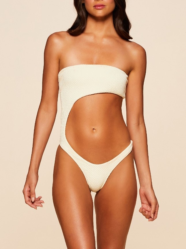 Fato de Banho Liso Hermosa Cia Maritima Branco-1