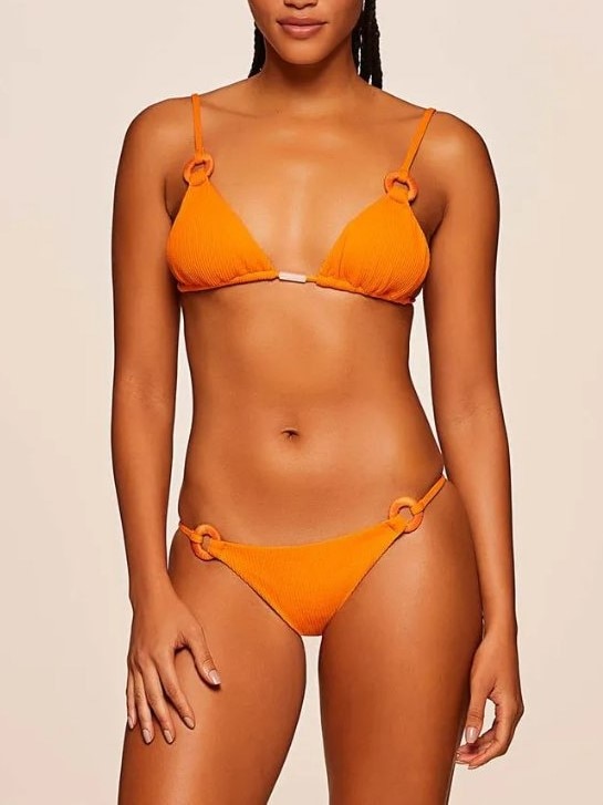 Biquíni Liso Sunny Água Doce Laranja-1
